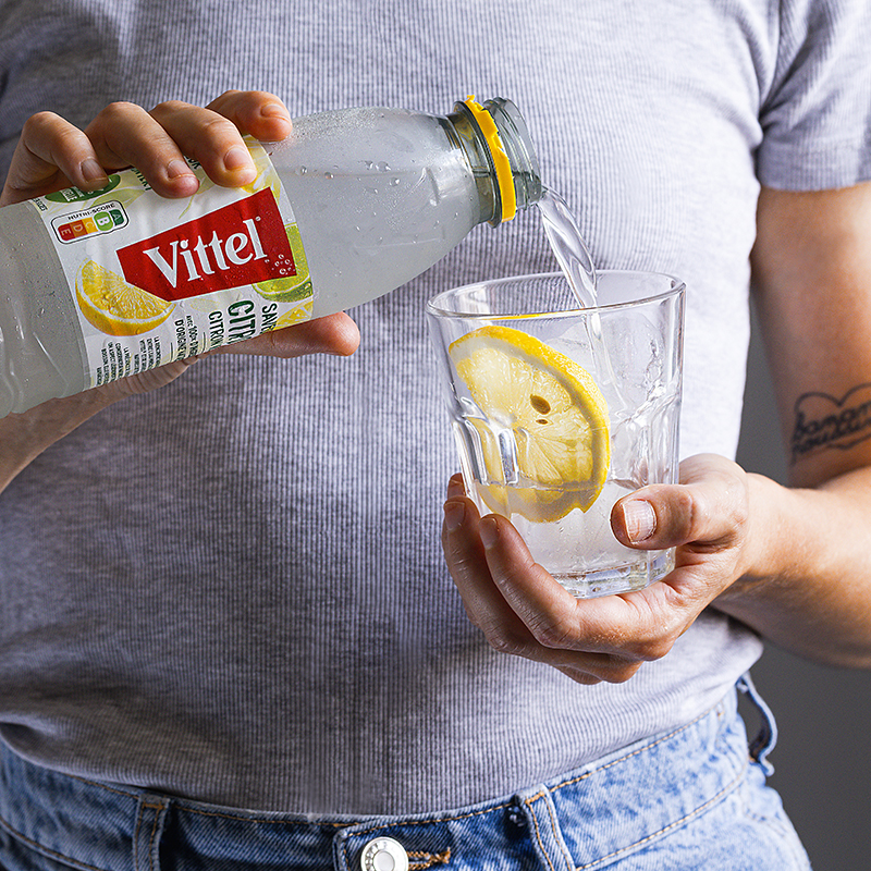 Image of (3) Vittel citron / citron vert 50 cl