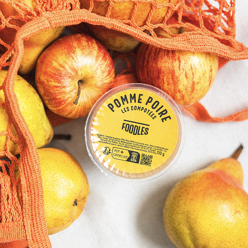 Image of (3) Compote pomme-poire