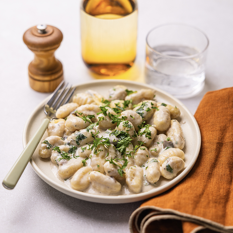 Gnocchi aux champignons